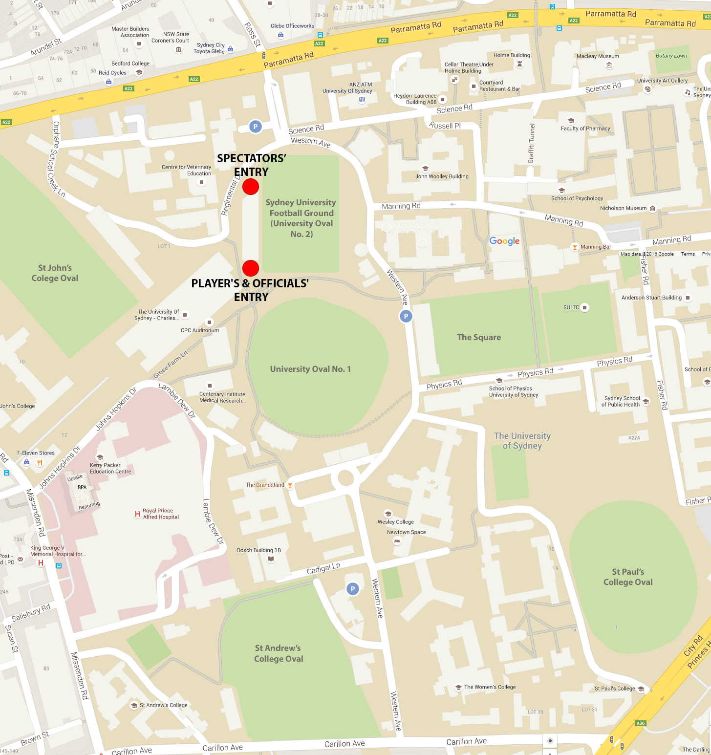 University Of Sydney Camperdown Campus Map - United States Map